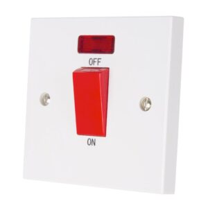 45 Amp 2 Gang Double Pole Appliance Switch