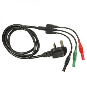 WNTE29940 Mains Power Cord & 4mm Banana Plug